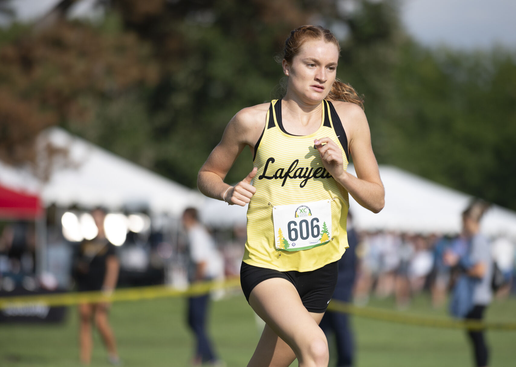 Forest Park Cross Country Festival girls races